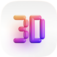 3D Icons logo